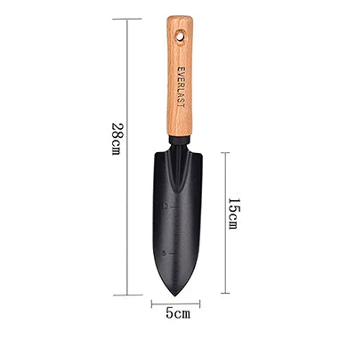 New Arrival Carbon Steel Garden Shovel Flower Planting Shovel Garden Wooden  Handle Gardening Hand Tools Tao Hua Yuan Tools