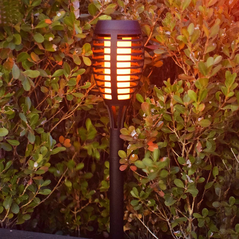 New Water Proof Solar Led Flame Lamp Torch Lamp Outdoor Decorative Landscape Lamp Courtyard Garden Decorative Landscape Lamp Hot