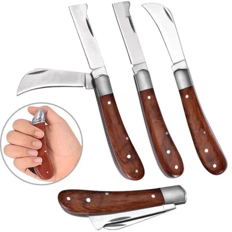 Double-blade Pruning Harvesting Knife