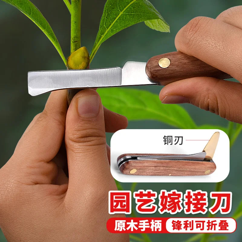 Grafting Tool, Foldable Grafting/Pruning Knife