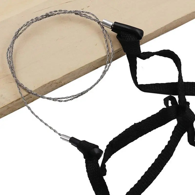 Outdoor Camping Stainless Steel Wire Saw Emergency Survival Hand Chain Saw Safety Survival Fretsaw ChainSaw