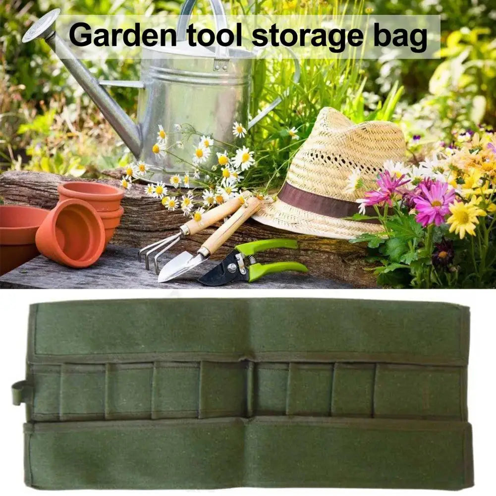 Tool Storage Large Capacity Storage Package Water Resistant Army Green Bonsai Package for Pliers