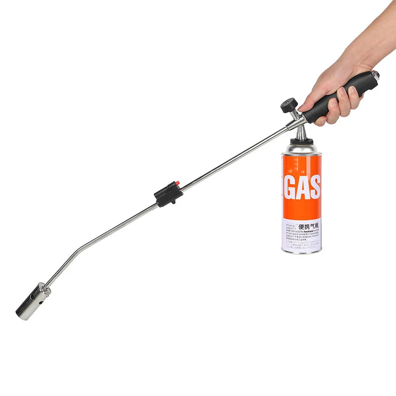 Portable Torch Weed Torch Butane Burner Torch Gas Burner Self Ignition with Flame Control Valve