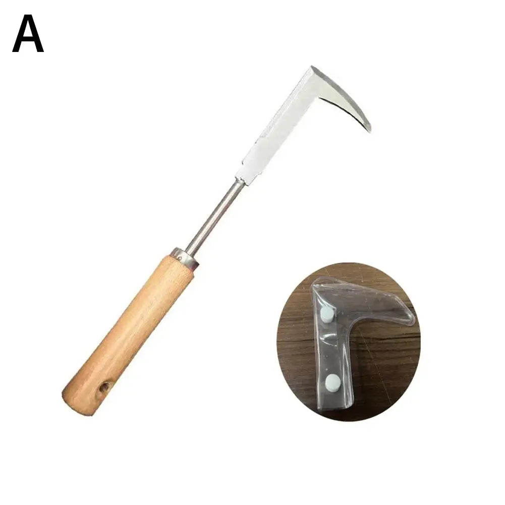 Multifunctional Stainless Steel Weed Cleaning, Sickle, Crevice Weeder