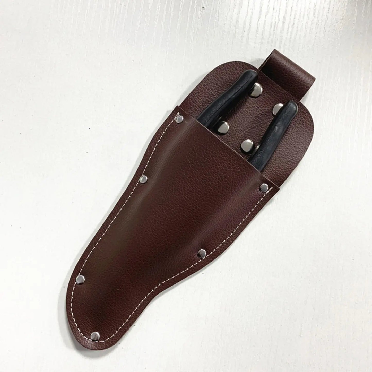 Pruning Protective Leather Cover Durable Portable Plier Tool Holder Garden Pruning Sheath Belt Holder Pouch Bag Protective Case