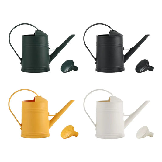 Watering Bottles Long Mouth Garden Tools Jar for Yard Flowerpots Patio Portable Watering Kettle Outdoor Curved Handle