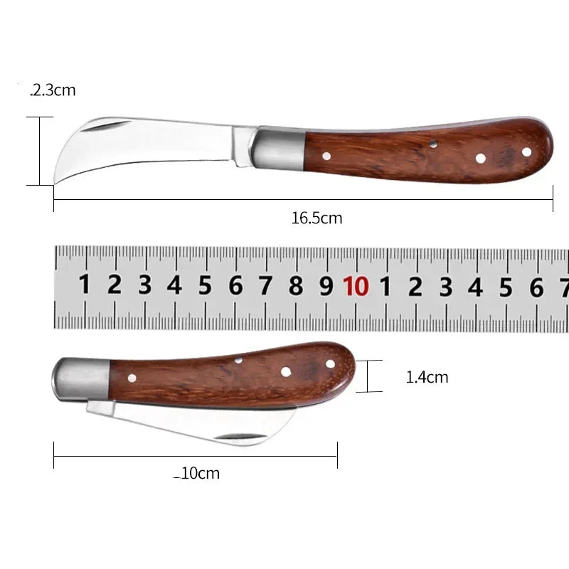 Double-blade Pruning Harvesting Knife