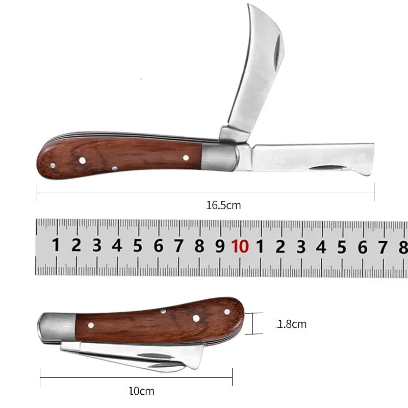 Double-blade Pruning Harvesting Knife