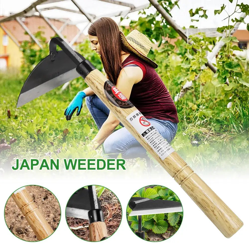 Japanese Scythe Garden Hoe